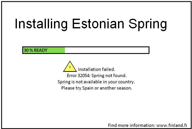 Installing Estonian Spring.JPG